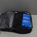 Pump Bag for Spectra S1 S2, Wearable Breast Pump Bags with Ice Pack, Pumping Bag with Waterproof Mat for Pump Accessories, Insulated Bottle Bags for Work Travel and Family, Black