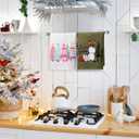 Christmas Kitchen Towels Set of 2 Xmas Tree Snowman Dish Towels 18 x 26 Inches Drying Dishcloth Winter Holiday Christmas Tree Decorations Bathroom Farmhouse Home Decoration