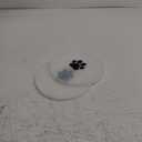 IMPRESA Silicone Dog Bowl Covers - Airtight & Watertight Lids for Dog Bowls - Dishwasher-Safe Silicone Lid - 8-Inch, White & Black, Pack of 2