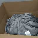 Bedsure GentleSoft Fleece Throw Blanket for Couch Grey - Lightweight Plush Fuzzy Cozy Soft Spring Blankets and Throws for Sofa, 50x60 inches