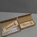 Dominican Flag Dominoes Double Six 2pcs Value Pack - Classic Dominos Set for Cultural Pride Dominican Republic