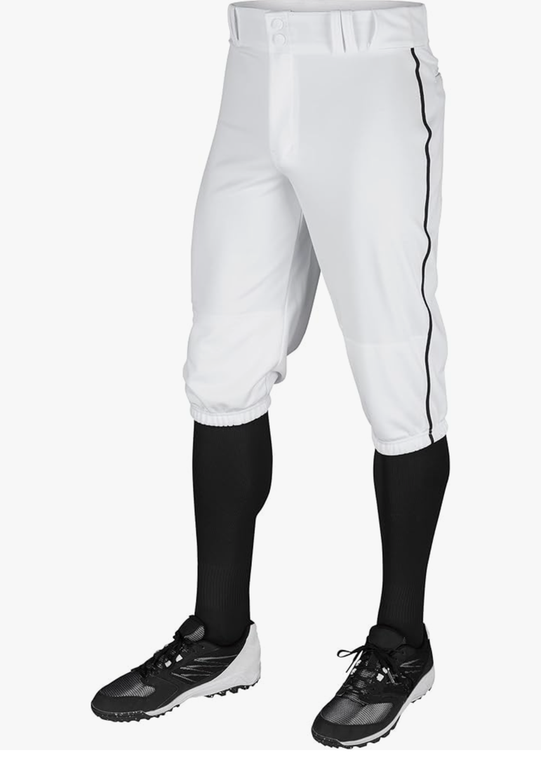 CHAMPRO Boy's Triple Crown Baseball Pant Knickers with Braid, L