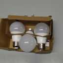 A19 LED Light Bulbs, 60 Watt Equivalent LED Bulbs, Daylight 5000K, 800 Lumens, E26 Standard Base, Non-Dimmable, 8W Warm White LED Bulbs for Bedroom Living Room,3 Pack