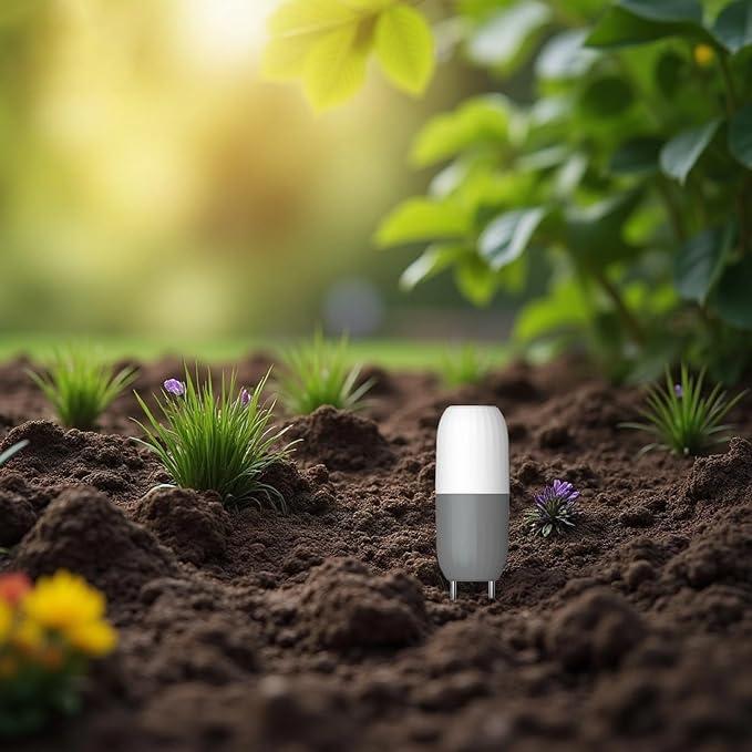 Soil Moisture Meter WiFi: Wireless, App, Solar, Garden, Plants