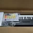 Digital Piano Keyboard 88 key,Semi-Weighted Electric Piano,Full Size Acoustic Piano for Beginners with,Pedal, USB-MIDI Compatibility (Black)