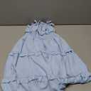 HOZIY Girls Spring Dresses Ruffled Tiered Adjustable Strap Midi Dress Juniors Casual Formal Sundress (9-10 Years)