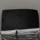 Bookishbunny Lumbar Back Cushion and Non Slip Seat Cushion (Black, Lumbar Cushion)