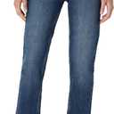 Amazon Essentials Women's High-Rise Straight Leg Jean, Stone Dark Wash, 4 Short, Size 38