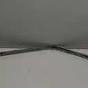 Gaahing Aluminum Floor Transition Threshold Strip, Bridge The Height Gap Between 0.2 to 0.5 inches for Doorway Ramp Tiles Laminate Planks (35.4in x 1.7in, Matte Black)