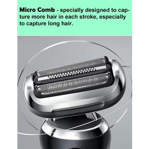 Series 7 Replacement Head 73S for Braun Electric Shaver, S7 Replacement Head Compatible with Braun Razor New Generation 7020s 7025s 7085cc 7027cs 7071cc 7075cc (1 Count)