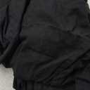 Lands' End Women's Starfish Mid Rise Pull-On Crop Pants (X-Large, Black)