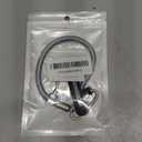 Premium Phone Lanyard for iPhone&Android-Stylish Unisex Wrist Strap with Alloy Metal Hook&Reinforced Polyester-R14 (Silver-tone)