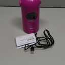 AFMAT Electric Pencil Sharpener, Fully Automatic Pencil Sharpener for Classroom, 7-11.5mm Colored/Jumbo Pencils, Auto in & Out, Rechargeable Hands-Free Sharpener for Home Office PSX5, Pink