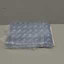 HITSLAM Shower Mat Anti Slip, Square Bath Mat for Tub Non Slip with Suction Cups and Drain Holes, 21x21 Inch Bathroom Shower Stall Floor Mat, Machine Washable, Soft on Feet, Clear