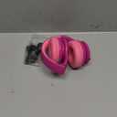 2024 Bluetooth Kids Headphones Fit for Aged 3-21, Colorful LED Lights Comfort Wireless Headphones with Microphone 94dB Volume Limited for School/iPad/PC/TV/Cellphones, Wired & TF Card Mode, Hot Red