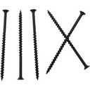 65pcs #10  3-1/2 inch High Hardness Drywall Screws, Black, Coarse Thread, Phillips Drive, Bugle Head, Black Wood Screws, Long Screws, Wood and More