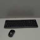Logitech MK270 Wireless Keyboard and Mouse Combo for Windows, 2.4 GHz, 8 Multimedia Keys, PC, Laptop, Wireless Keyboard Compact Mouse Combo - Black (1 Pack)
