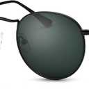 Pro Acme Round Sunglasses Glass Lens Metal Frame Retro Circle Sun Glasses for Women Men