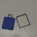 Samsung Galaxy Z Flip7 Official Ring Phone Case Silicone, Easy to Carry, Soft, Sleek, US Version, Navy