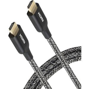 Philips Elite Premium Certified High-Speed HDMI Cable with Ethernet, 10 ft. 1080p 120Hz 4K 60Hz, 18Gbps, for TV, Monitor, Laptop, PS5, Xbox One X S – SWV6320P/27