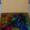 Dazzle Bright C9 Christmas String Lights, 100 LED 66 FT Waterproof Connectable Green Wire Fairy Lights, Christmas Lights for Indoor Outdoor Home Yard Xmas Tree House Decorations (Multi-Colored)