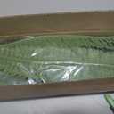 FOREST PRINCE 42" Artificial Boston Ferns, Bush Plants 2 Pack for Outdoors