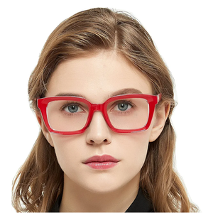 MARE AZZURO Oversized Reading Glasses Women Retro Square Readers 1.0 1.25 1.5 1.75 2.0 2.25 2.5 2.75 3.0 3.5 4.0 5.0 6.0 (Red, 1.50)