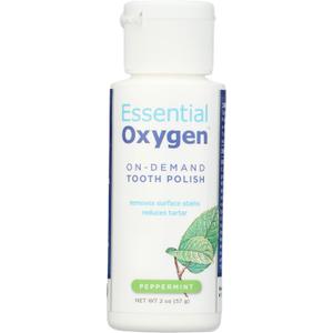 ESSENTIAL OXYGEN Organic Mint Tooth Polish, 2oz