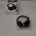 iLive Electronics Active Noise Cancellation Bluetooth Headphones, Adjustable Headband, Includes 3.5mm Audio Cable, Black (IAHN40B)