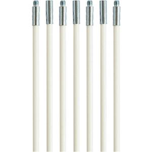Dryer Vent Cleaner Kit: Dryer Vent Cleaning Rods as Accessories, Only Rods Not Including Brush Head,Extends to Your Require Size (18)