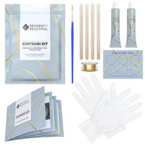 Kintsugi Repair Kit by Broken to Beautiful - The Artisan's Choice of Kintsugi Kit (Large - NEW)