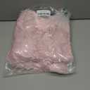 WLNUI Set of 2 Easter Spring Pink Fluffy Pillow Covers New Luxury Series Merino Style Blush Faux Fur Throw Pillow Covers Square Fuzzy Cushion Case 18x18 Inch for Couch Sofa Home Decorations