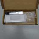 khtumeware 2 Pack 3 inch(76mm) Hole Center Vibrant Polished Chrome Finger Edge Pulls Zinc Drawer pulls Hidden Edge Handles Hardware Solid Finger Pulls Kitchen Hardware Bedroom Dresser Drawers