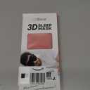 LitBear Sleep Masks for Women, Sleep Eye Mask for Sleeping, Comfortable Night Sleeping Mask, Soft Contoured Eye Cover for Sleeping with Elastic Strap for Side Sleeper Flying Shift Worker Light Sleeper (1 Count (Pack of 1))