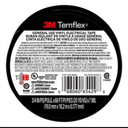 3M Temflex Vinyl Electrical Tape, , 3/4 in x 60 ft, Black (2-Roll)