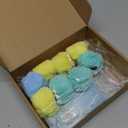 QYESQ Valentines Day Gifts for Kids - 24 Pack Cute Plush Toys Keychains, Valentines Day Cards for Kids Boys Girls Toddlers School Classroom Friends Exchange Party Favors