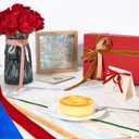 Brown Velvet Ribbon 1.5 inch x 20 Yards, Christmas Ribbon Perfect for Christmas Tree Wreath Flower Bouquet Decoration, Handmade Crafts Ornaments, Gift Wrapping & Bow Making