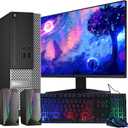 Dell OptiPlex Computer Desktop PC, Intel Core i5 3rd Gen 3.2 GHz, 16GB RAM, 2TB HDD, New 22 Inch LED Monitor, RGB Keyboard and Mouse, WiFi, Windows 11 Pro 