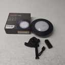 Rechargeable Battery Operated Patio Cantilever Umbrella Lights with 3 Brightness Modes, 3 Colors Warm Neutral Cold, for Outdoor & Garden