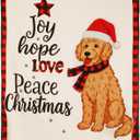 Cozy Christmas Throw Blanket, Christmas Decorations Gifts for Women, Print Fleece Winter Holiday Blanket, Fluffy Cozy Soft Christams Throws for Couch Sofa Bed, 50" X 60" (Red Scarf Teddy)