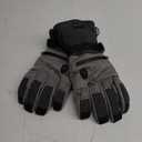 Waterproof Ski Snowboard Gloves with 3M Thinsulate,Zipper Pocket, Air Vent, Cold Weather Gloves for Men (Small)