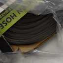 Garden Hose, Lightweight, Ultra Flexible, Durable, Kink-Free Water Hose - Made of TPU, Drinking Water Safe Material, Non-Shrinking, Easy to Store, All-Weather, Black (50 FT)