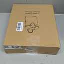 MUIEGUDO Courtyard Hose Boxes, Garden Hoses Box, Black