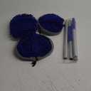 Wontolf 62'' Car Wash Brush with Long Handle Chenille Microfiber Car Wash Mop Mitt Kit Scratch-Free Car Detailing Cleaning Brush Care Kit with Replacement Head Supplies for Cars RV Truck Boat (Blue)