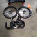 Flyer Duoflex 2 in 1 Bike Trailer and Double Stroller for Toddlers, 1+ Years