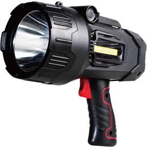 Durapower Rechargeable Spotlight, 150000 Lumens LED Spotlight Flashlight, IP44 Waterproof Handheld Spot Light for Indoor Outdoor Farm Camping Emergency
