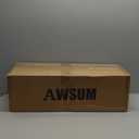 AWSUM Inflatable Air Gymnastics Mat 10ft Training mat 4 inches Thick tumbling mat with Electric Pump for Home/Gym/Outdoor (Mint Green/Black), 10ft*3.3ft*4in(3*1*0.1M)