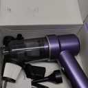 KMM Handheld Car Vacuum Cleaner, 11000PA Vacuum Cleaner & Air Duster, 120W High Power Vacuum Portable Cordless, Hand Held Vacuum Rechargeable with Multi-Nozzles & LED Light for Home, Car, Office (Purple)