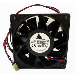 New PFB1212UHE Inverter Fan PFB1212UHE 12CM 12038 DC12V 4.80A 3-Wire Inverter Cooling Fan
