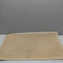 HIYARD Sturdy Front Door Mat, Absorbent Muddy Dirt Resist Welcome Door Mats Outdoor Indoor, Stain and Fade Resistant, Non-Slip Backing Entry Mat Low Profile Doormat for Entryway, Beige